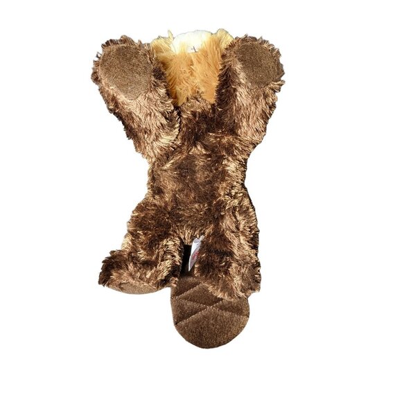 Aurora Mini Flopsies Brown Builder Beaver Plush Stuffed Animal Plushie Stuffie - Picture 5 of 9